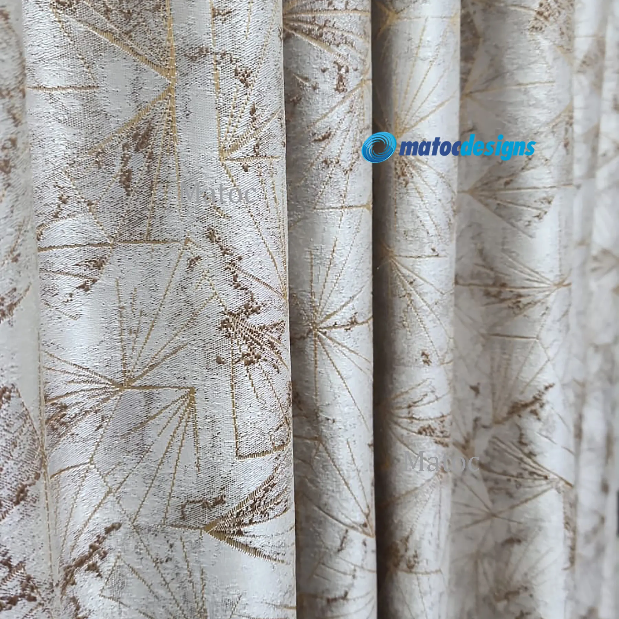 Jacquard Grace Bronze - 280cm Wide