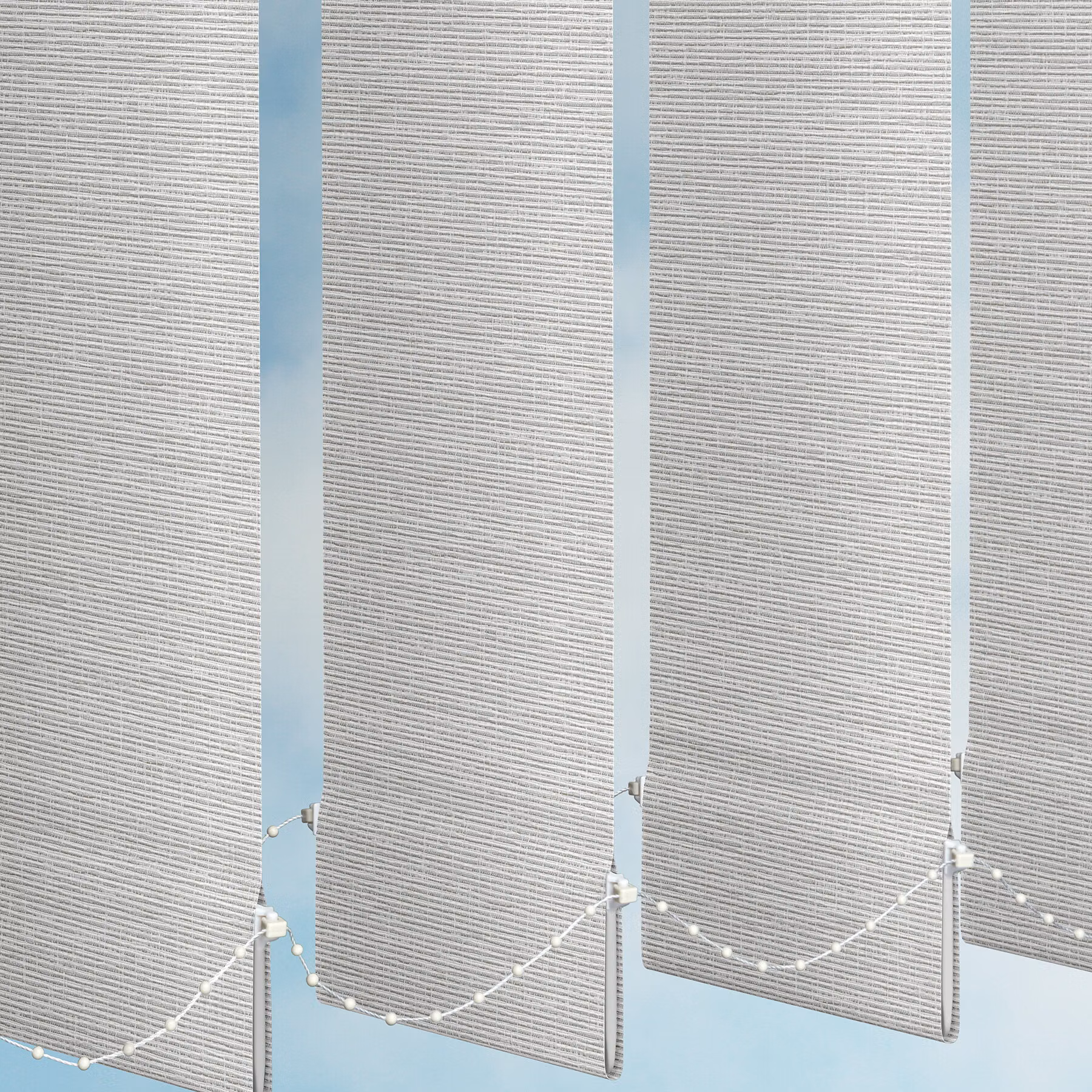 127mm Vertical Blind - Alpacca Grey