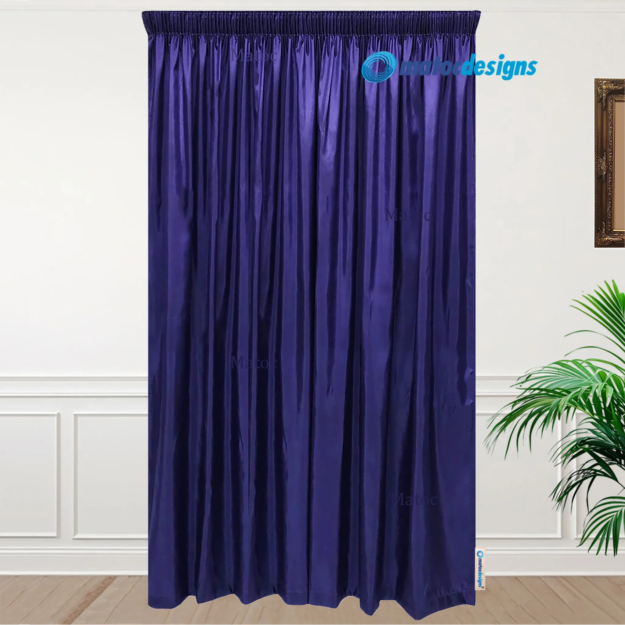 Essentials Dark Purple - 280cm Wide