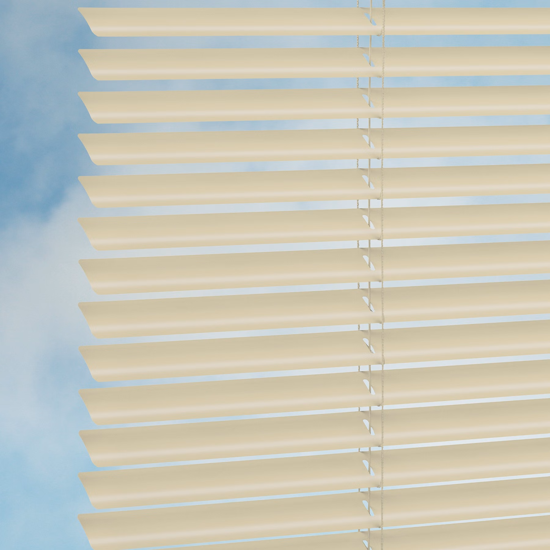 25mm Aluminium Venetian Blind - Cream