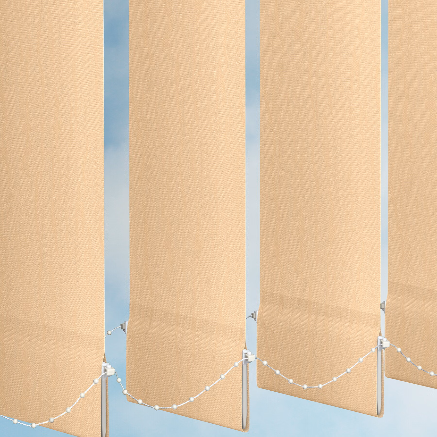 127mm Vertical Blind - Van Goch Peach