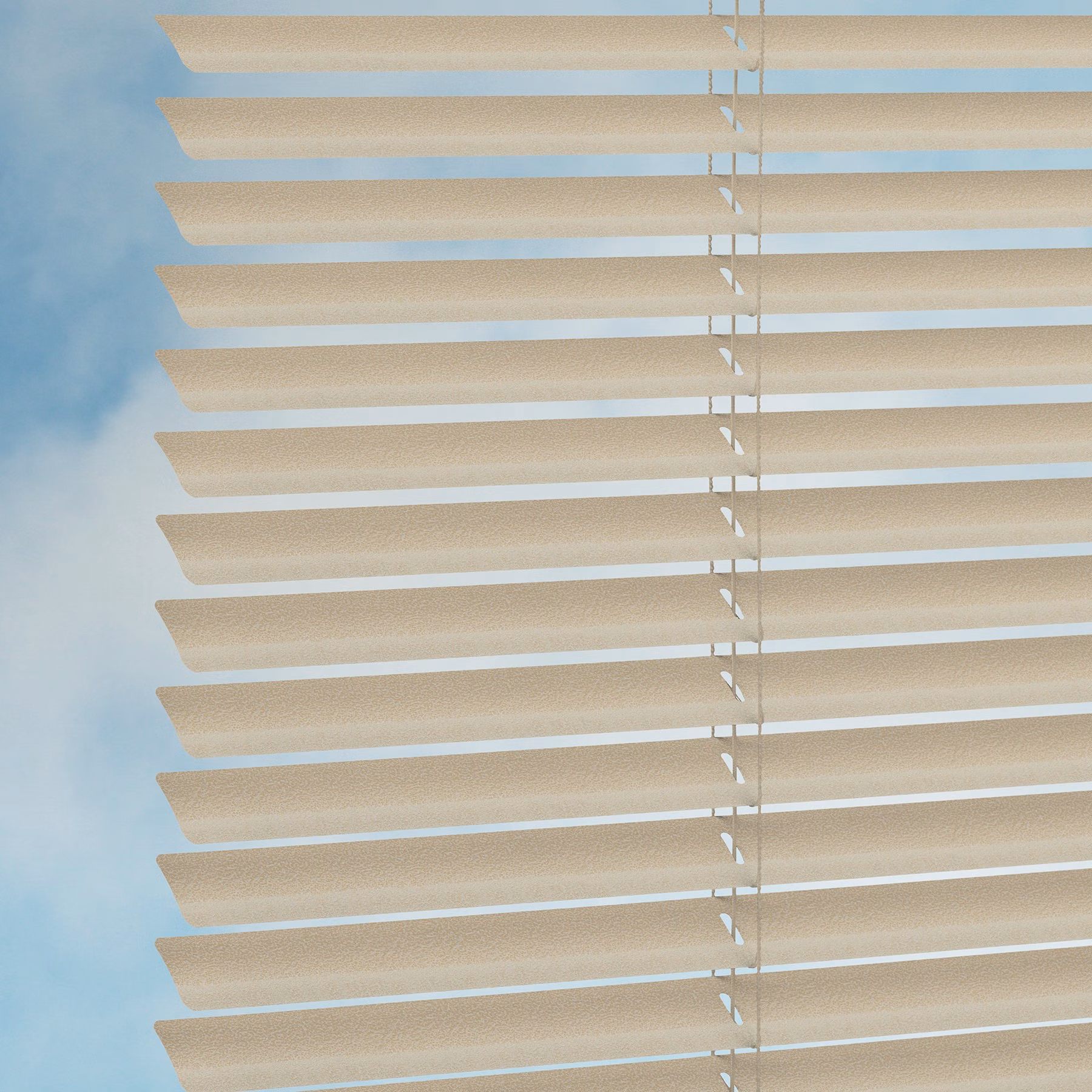 25mm Aluminium Venetian Blind - Hammer Beige
