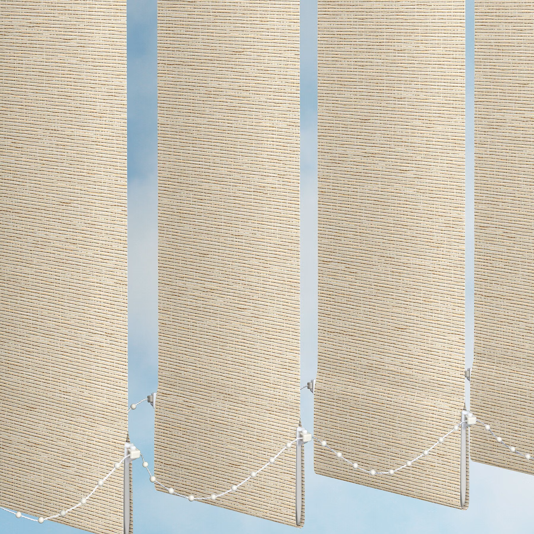 127mm Vertical Blind - Alpacca Fawn