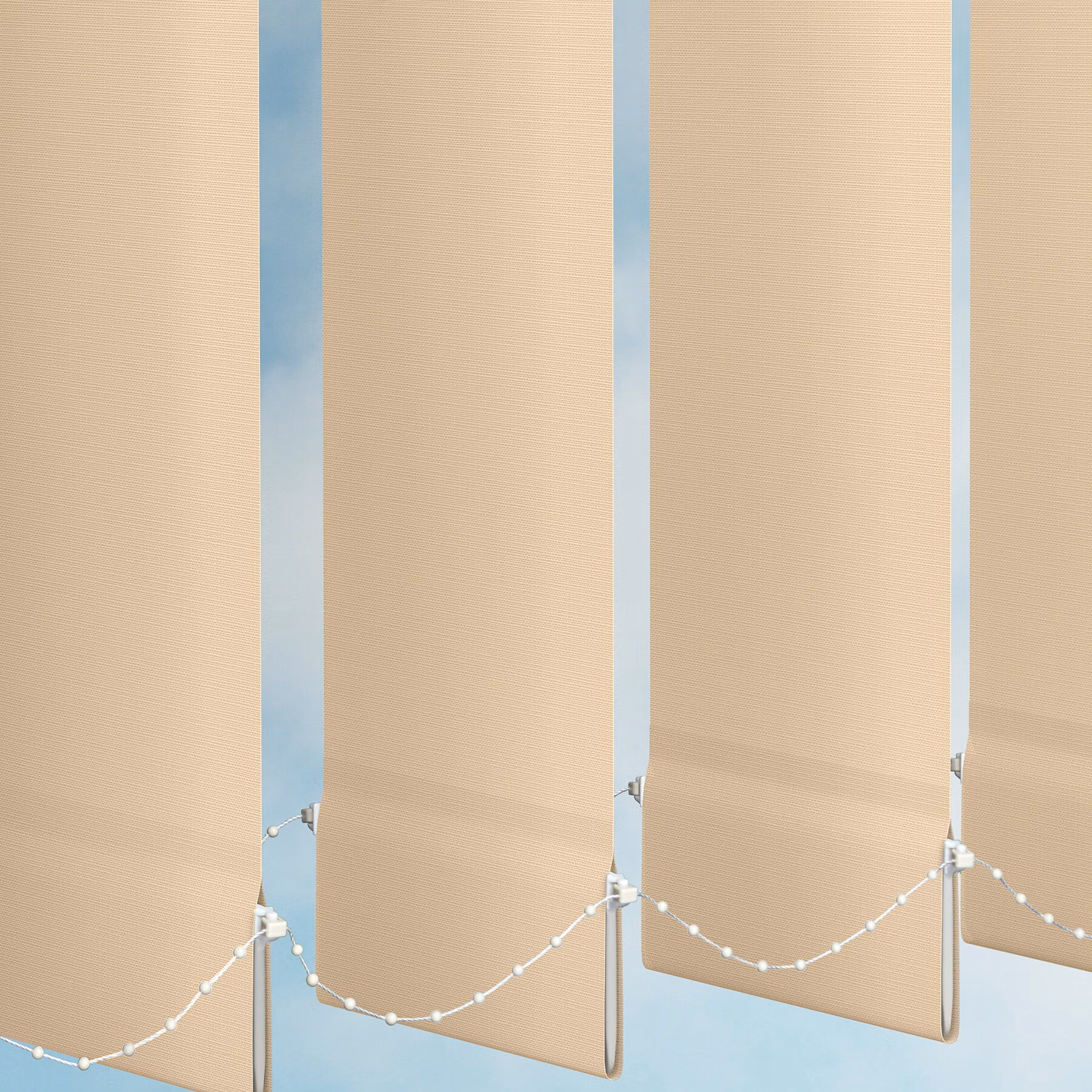 Vertical Blind - Riviera Cream