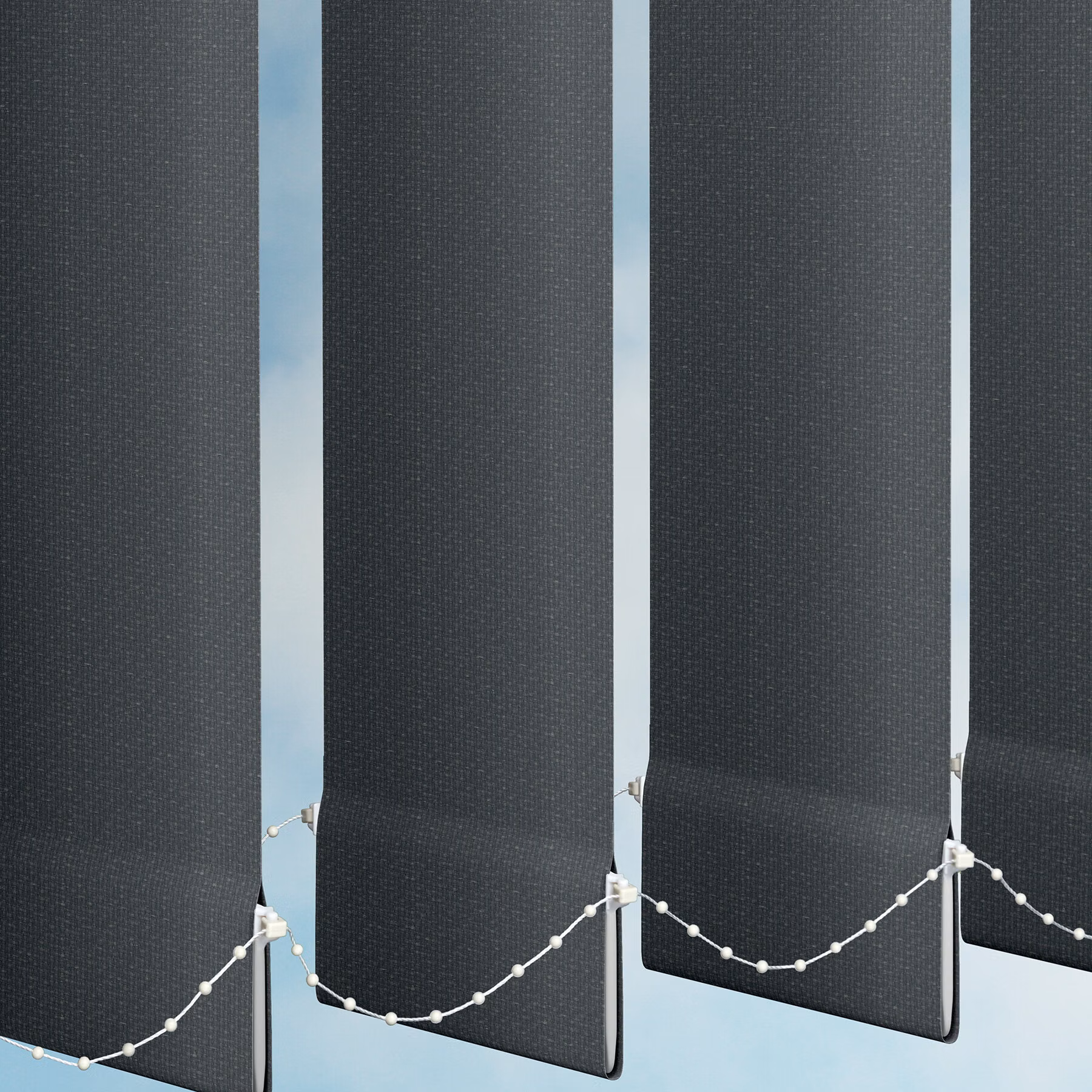 Vertical Blind - Oxford Anthracite