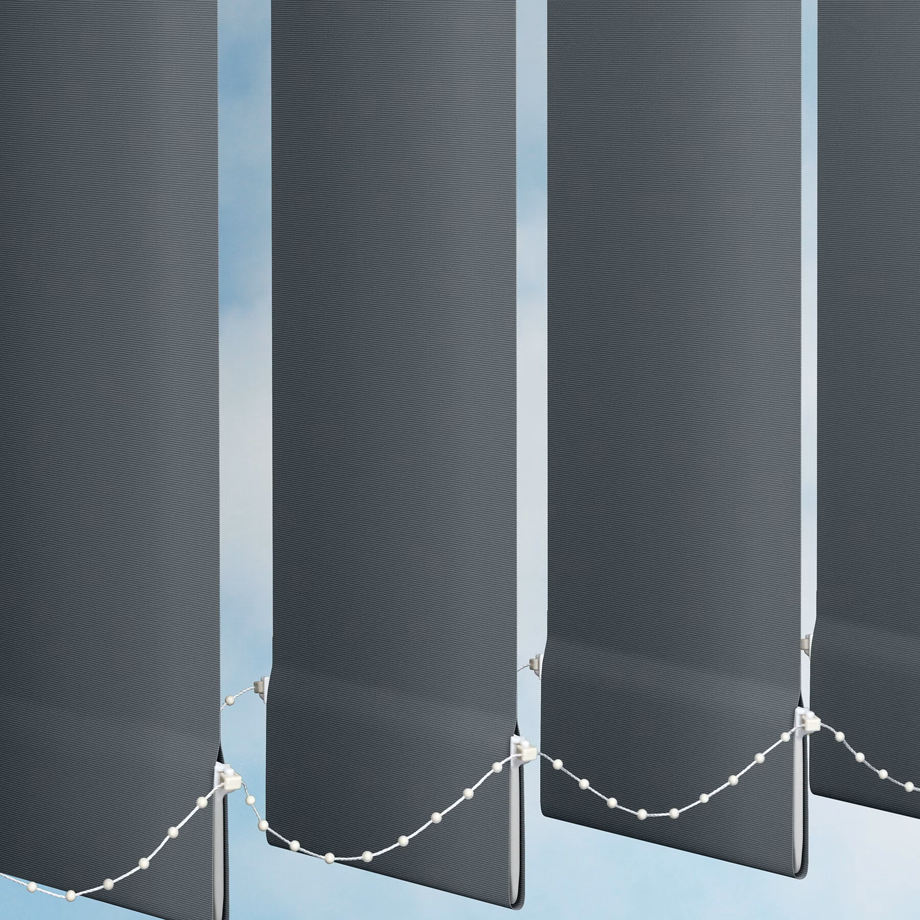 Vertical Blind - Blockout Charcoal