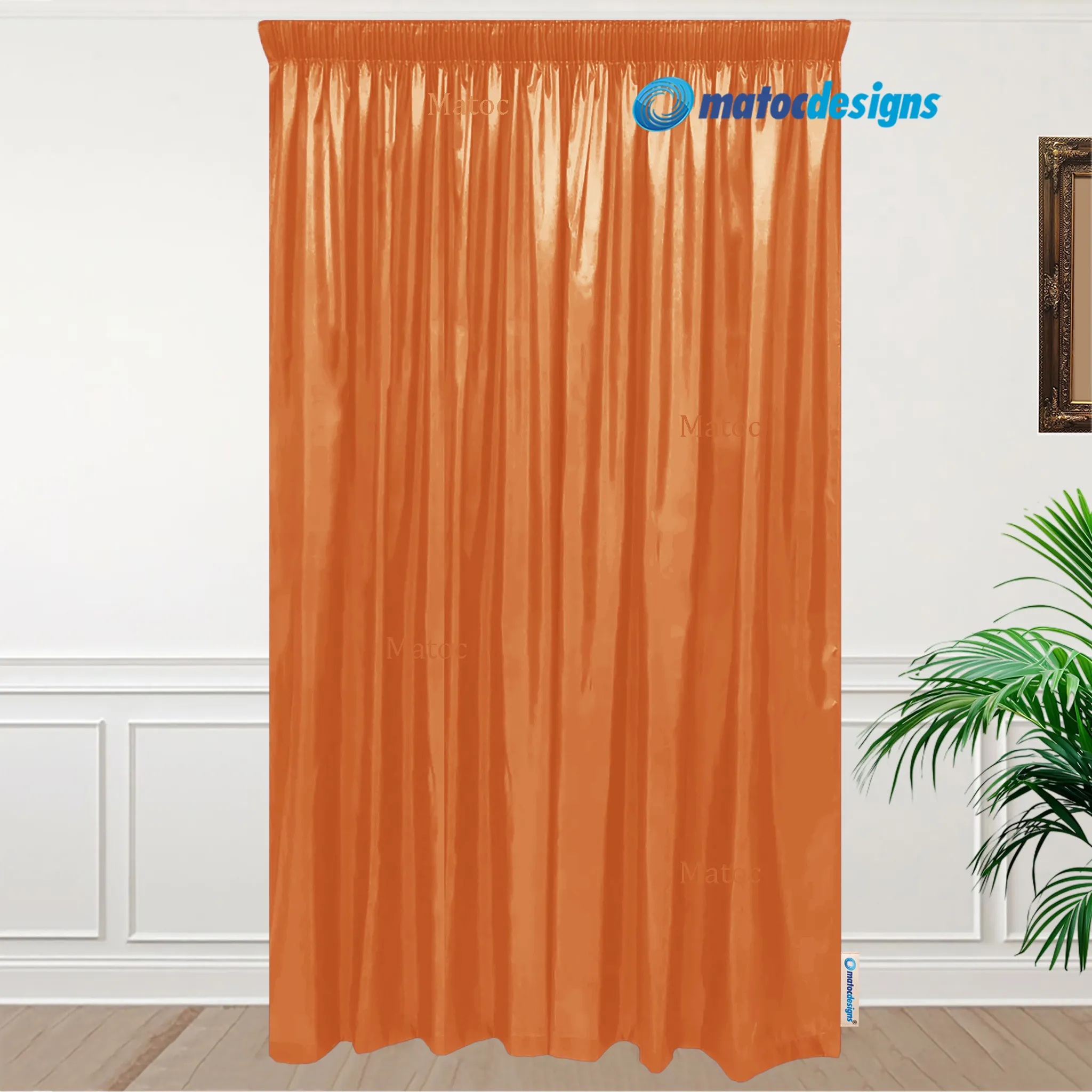 Essentials Orange - 280cm Wide
