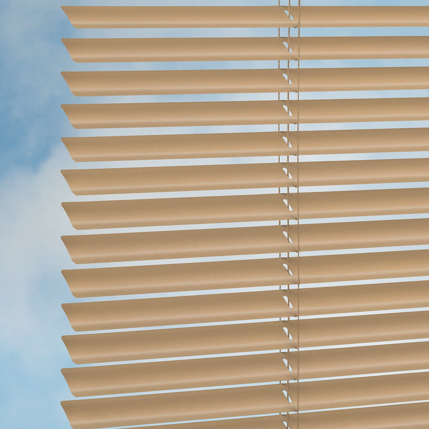 25mm Aluminium Venetian Blind - Shimmer Beige